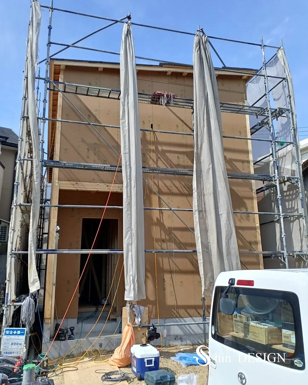 富田林で家を建てました
